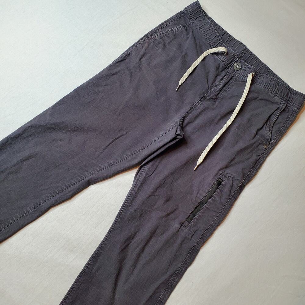 Vuori Women’s Size M Ripstop Pant Organic Cotton Gray VW401